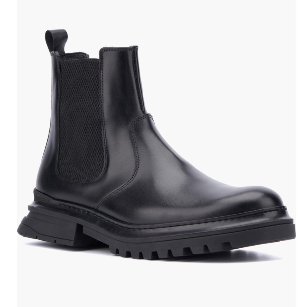 Aquatalia Mens Enrico Black Boots